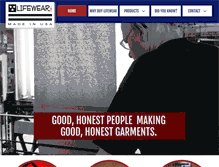 Tablet Screenshot of lifewear.net